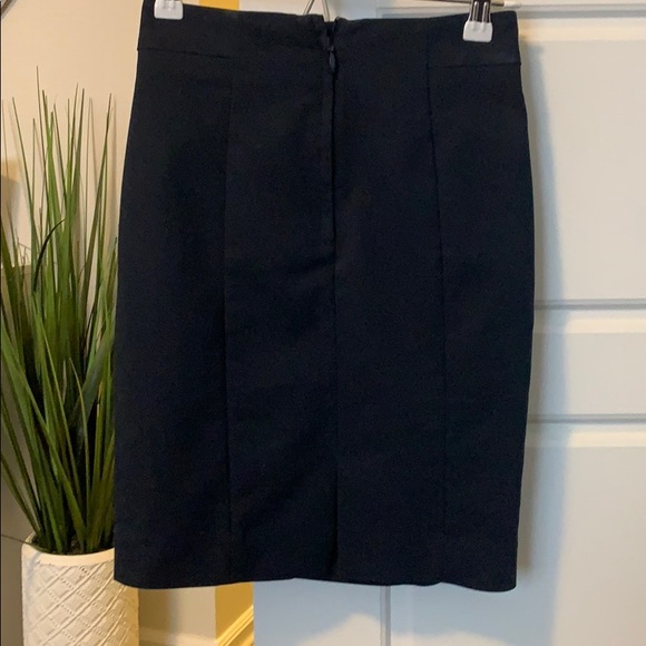 Navy Blue Dress Skirt - Picture 2 of 2